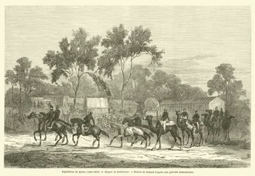 Expedition von Burke (1860-1861), Abfahrt von Melbourne